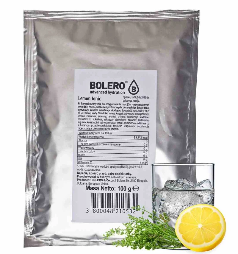 Bolero Tasche Lemon Tonic 100g
