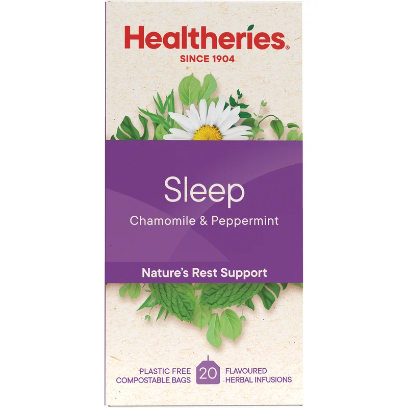Healtheries Sleep Chamomile & Peppermint Tea 20 Pack