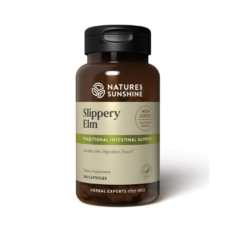 Nature's Sunshine Slippery Elm 100 Capsules