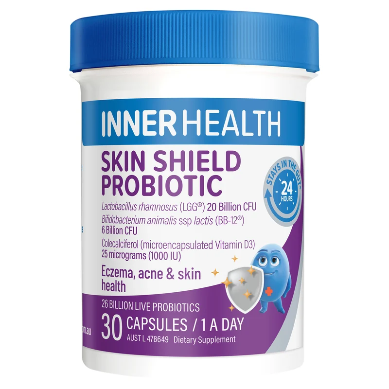 Inner Health Skin Shield Probiotic 30 Capsules