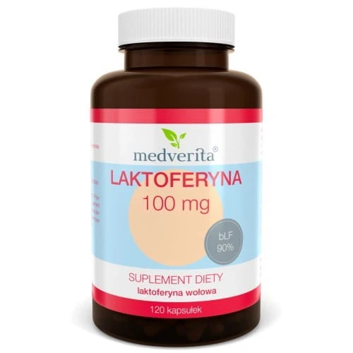 Medverita Lactoferrin 100 mg 120 k