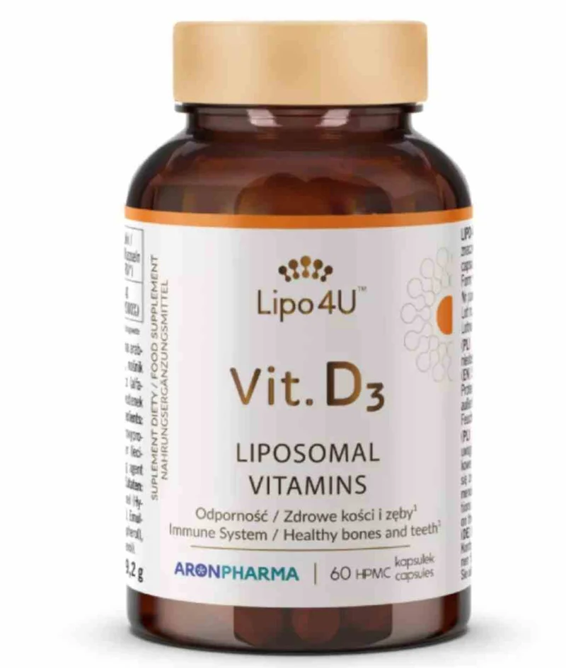 Aronpharma Lipo 4U Vit. D3 Liposomales Vitamin D3 60 Kapseln
