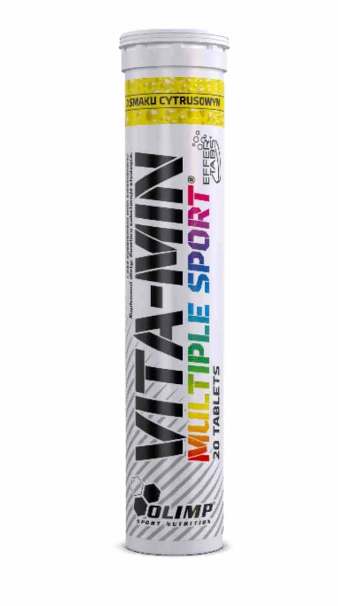 Olimp Vita-Min Multiple Sport 20 Brausetabletten mit Zitrusgeschmack