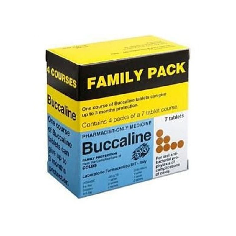 Buccaline Family Pack 28 Tablets