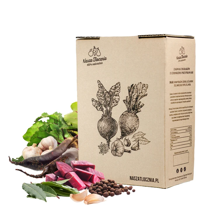 Unser Kürbis-Sauerteig Rote-Bete-Sauerteig mit Knoblauch und Gewürzen 3l