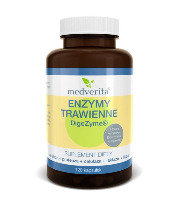 Medverita Verdauungsenzyme 120 Kapseln