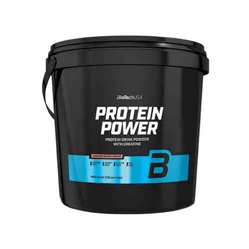 BioTech USA Protein-Pulver 4kg mit Schokoladengeschmack
