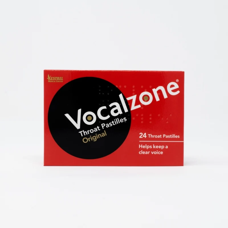 Vocalzone Original Throat & Voice Pastilles 24 Pack
