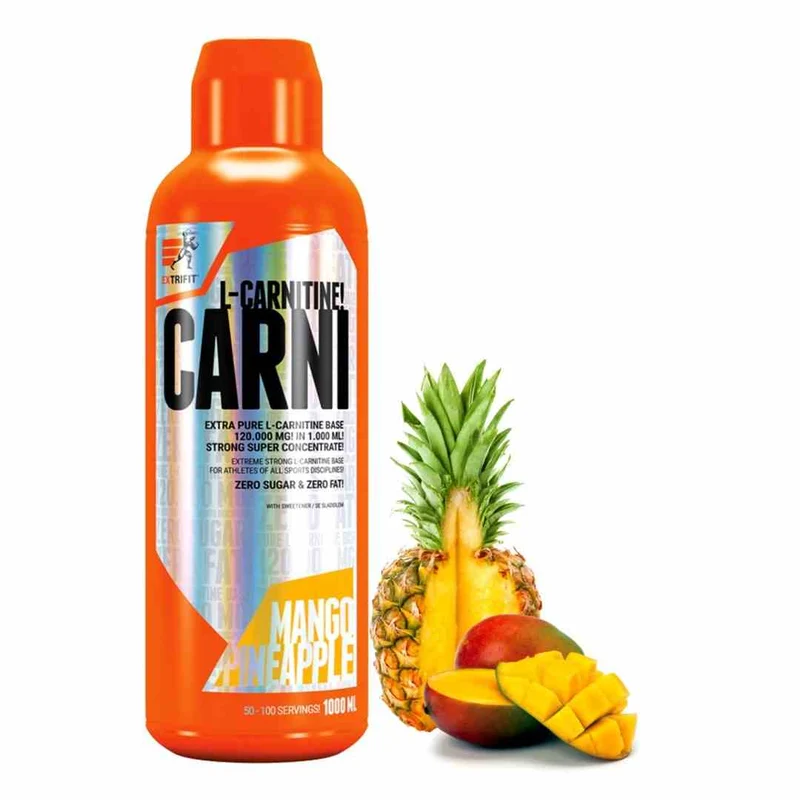 Extrifit Carni 120000 mg Flüssig Ananas-Mango 1000 ml
