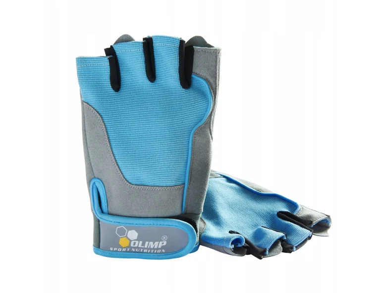 Olimp Trainingshandschuhe Fitness One Blau XS