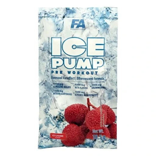 FA Ice Pump Pre-Workout 18,5g Lychee-Geschmack