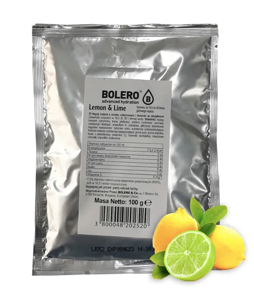 Bolero Tasche Zitrone & Limette 100g
