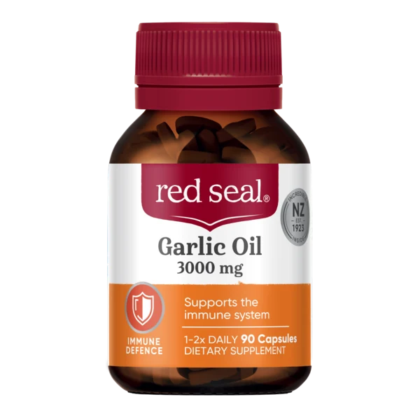 Red Seal Garlic Oil 3000Mg 90 Capsules
