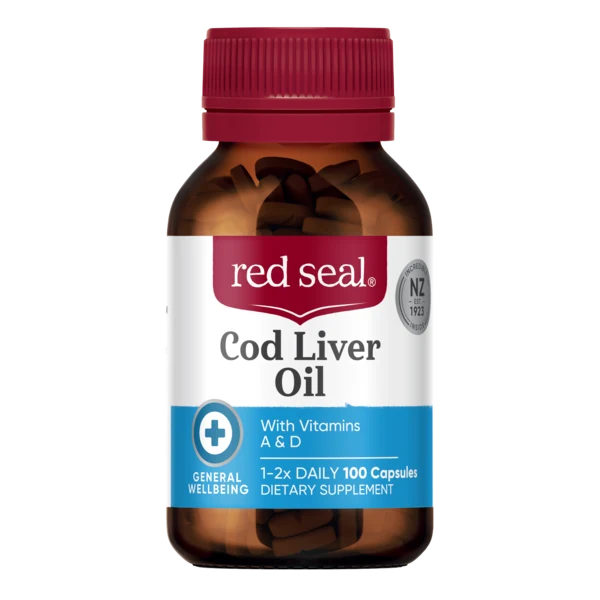 Red Seal Cod Liver Oil 100 Capsules