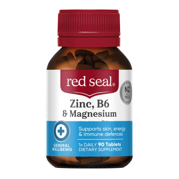 Red Seal Zinc, B6 & Magnesium 90 Tablets