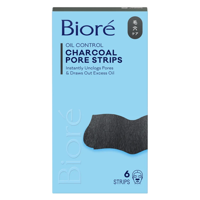 Biore Charcoal Pore Strips 6 Pack
