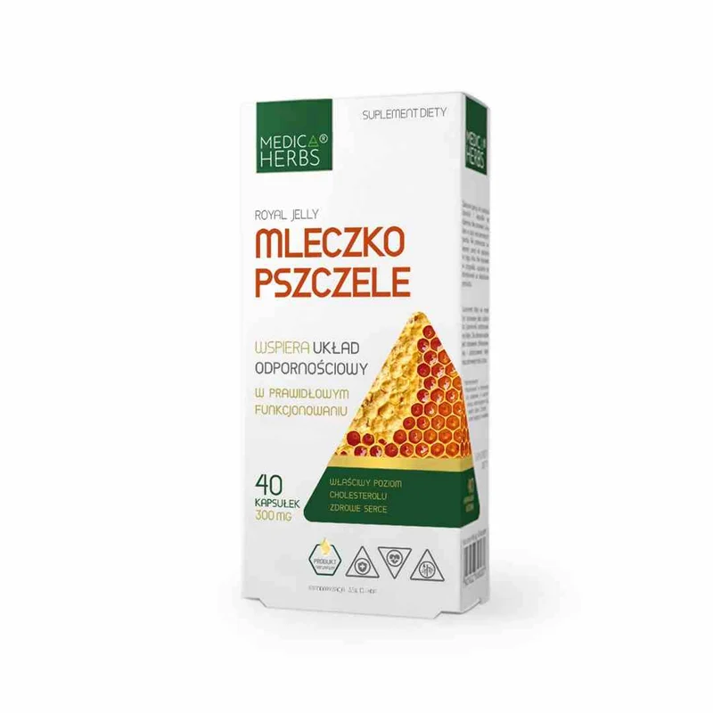 MEDICA HERBS Gelée Royale 300mg, 40 Kapseln.