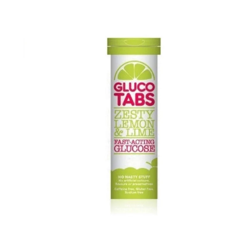 GlucoTabs Zesty Lemon & Lime 10 Tablets