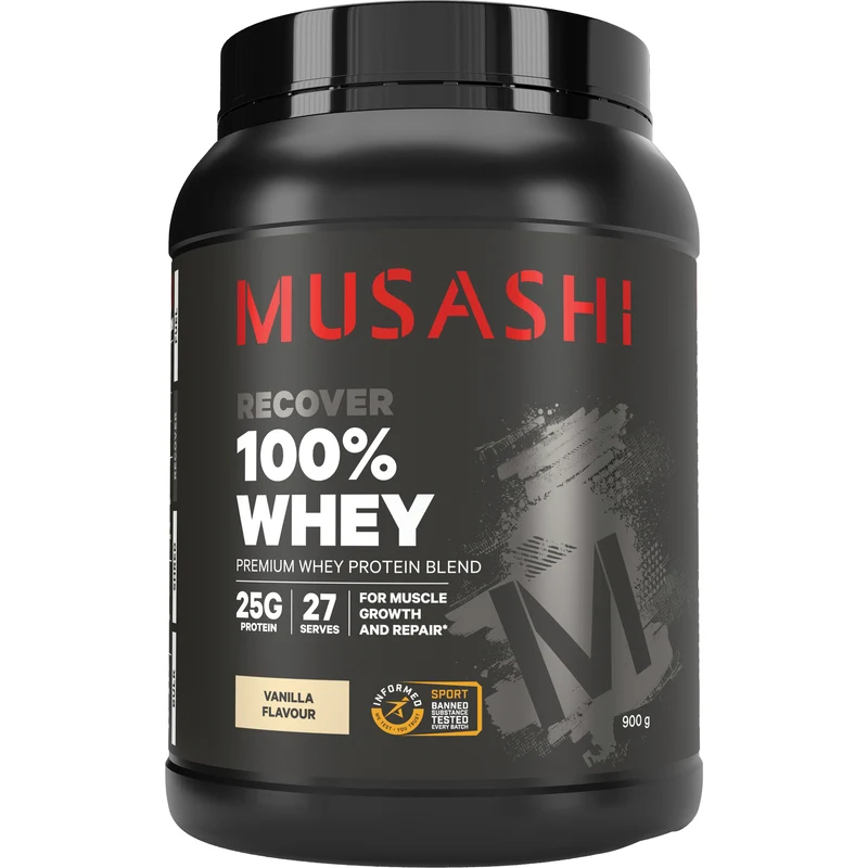 Musashi 100% Whey Protein Shake Vanilla 900 g