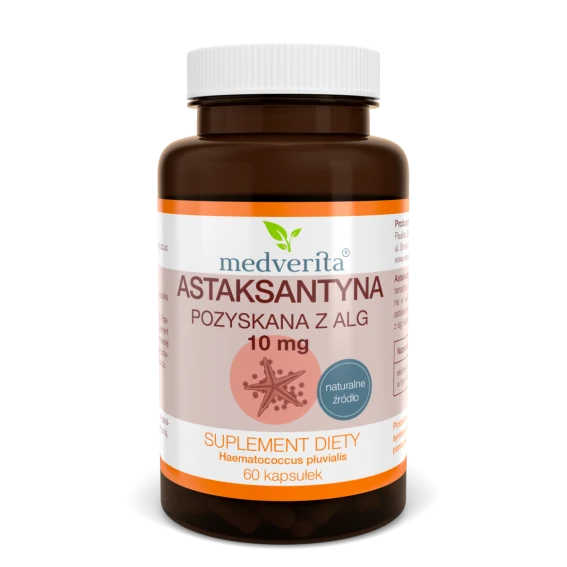 Medverita Astaxanthin 10 mg 60 Kapseln