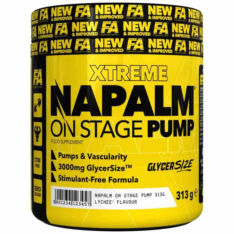 FA Napalm On Stage Pump 313 g Lychee-Geschmack