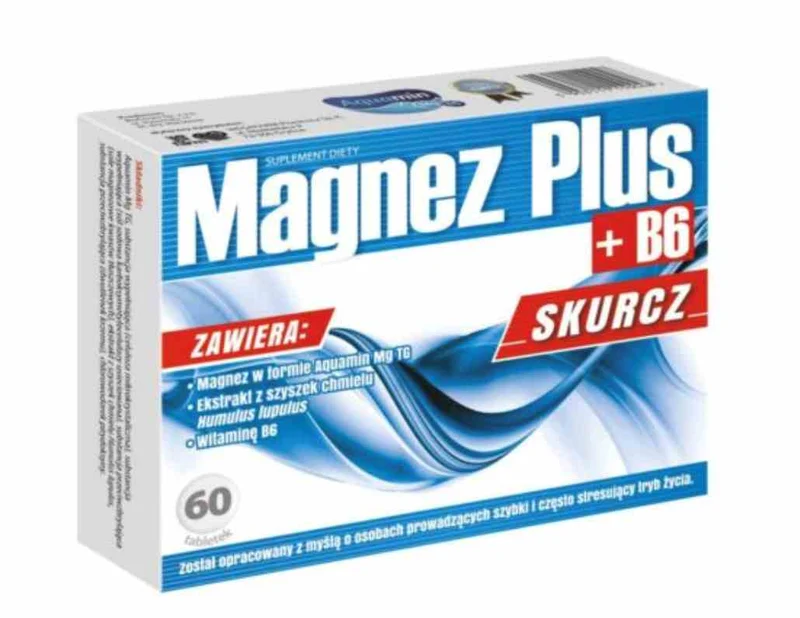 WegaFarm Magnesium Plus B6 Schrumpfung 60 Tabletten