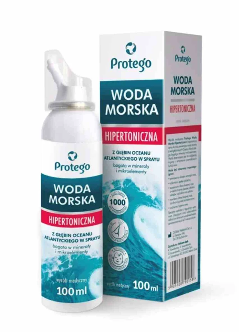 Protego Hypertonisches Meerwasser BOV 100 ml Nasenspray