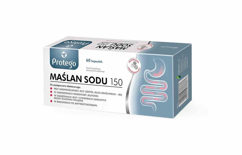 Protego Natriumbutyrat 150 mg 60 Kapseln
