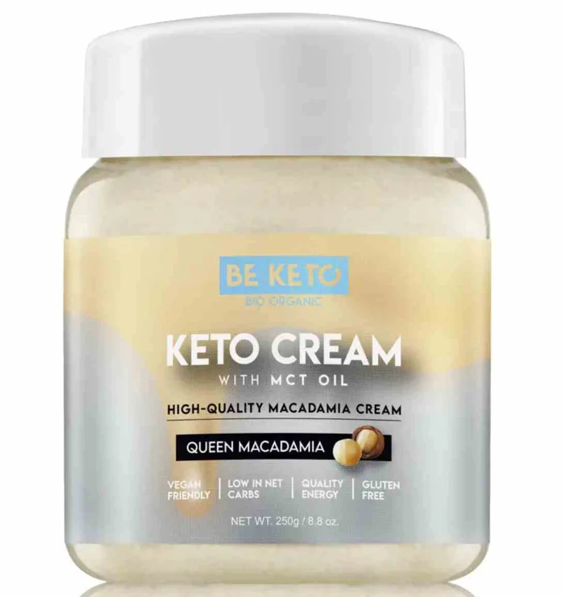BeKeto Keto Creme Königin Macadamia 250g