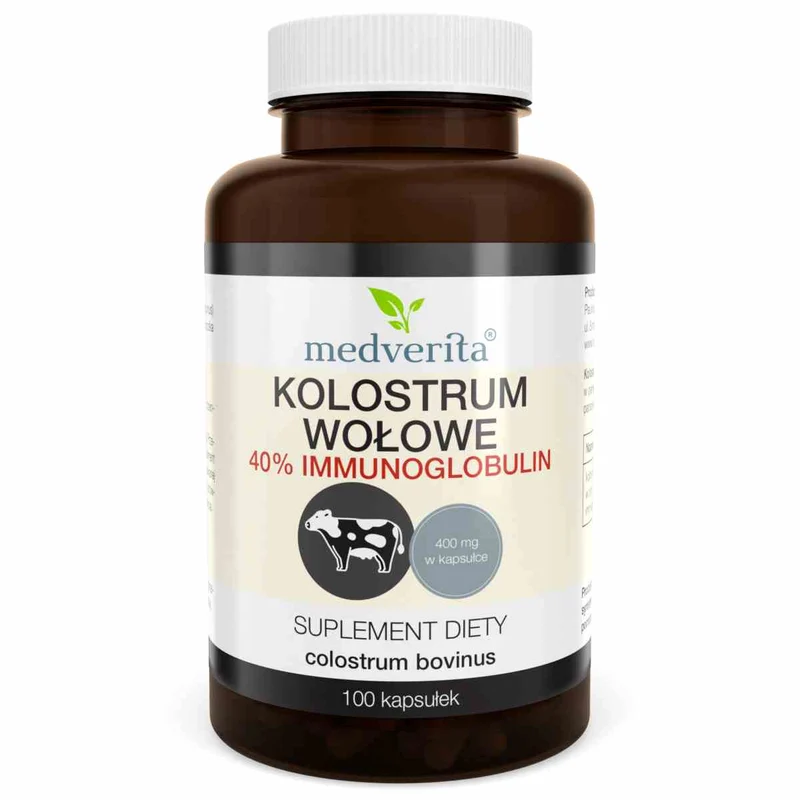 Medverita Rinderkolostrum 400 mg 100 Kapseln