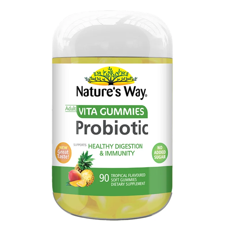 Nature's Way Vita Gummies Probiotic for Adults 90 Gummies
