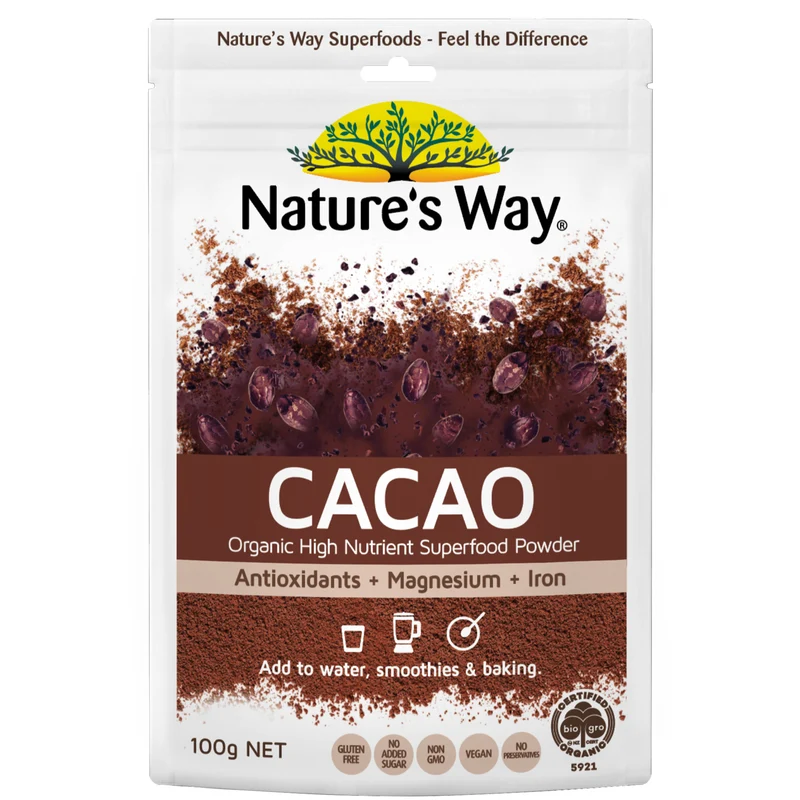 Nature's Way Super Food Cacao Powder 100g
