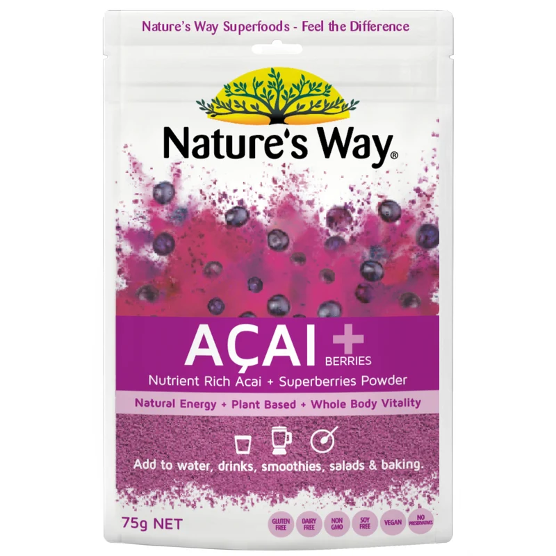 Nature's Way Acai Powder 75g