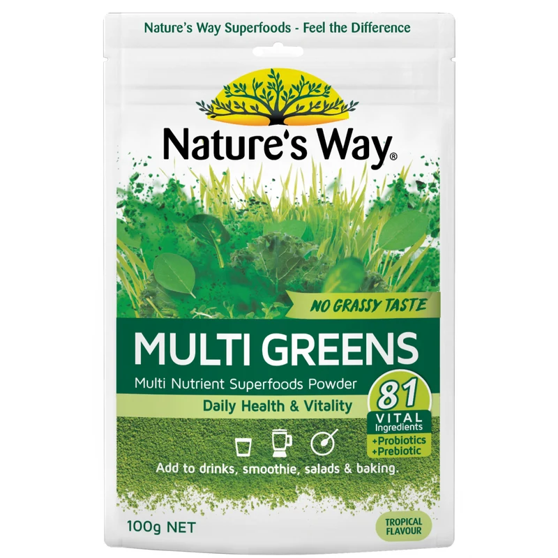 Nature's Way Super Food Multi Green Powder 100g