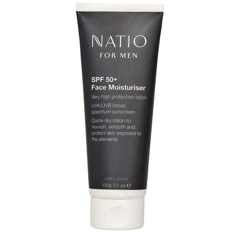 Natio Men SPF50 Face Moisturiser 100g