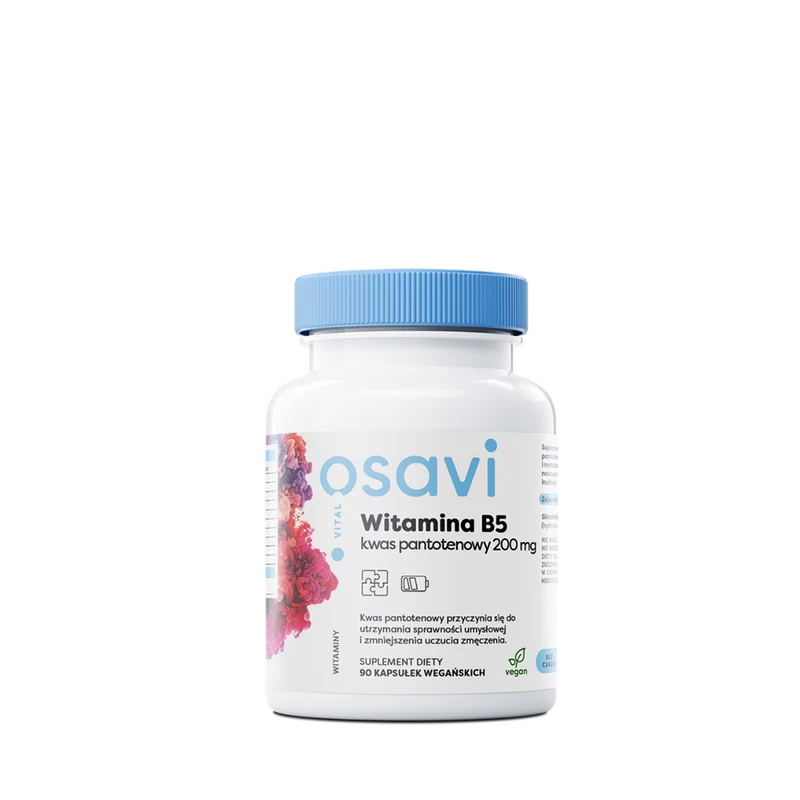 Osavi Vitamin B5 Pantothensäure 200mg 90 Kapseln