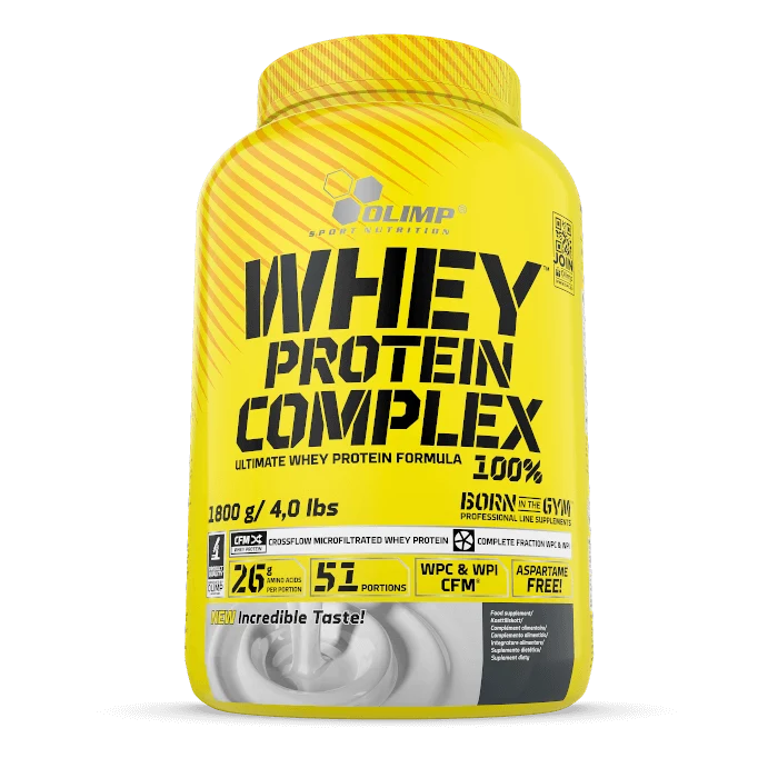 Olimp Whey Protein Complex 1,8 kg mit gesalzenem Karamellgeschmack