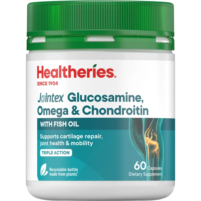 Healtheries Jointex Triple Action Glucosamine, Omega & Chondroitin 60 Capsules