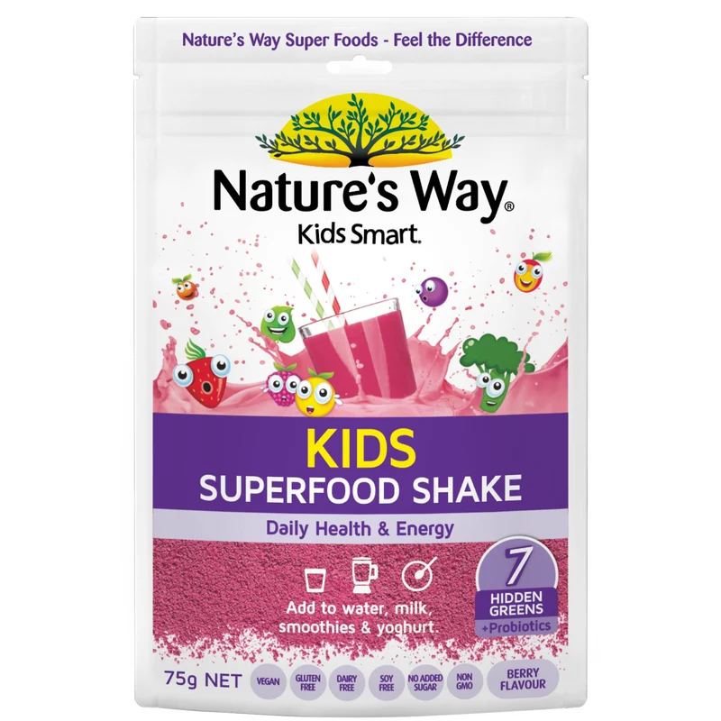 Nature's Way Super Foods Kids Shake 75g