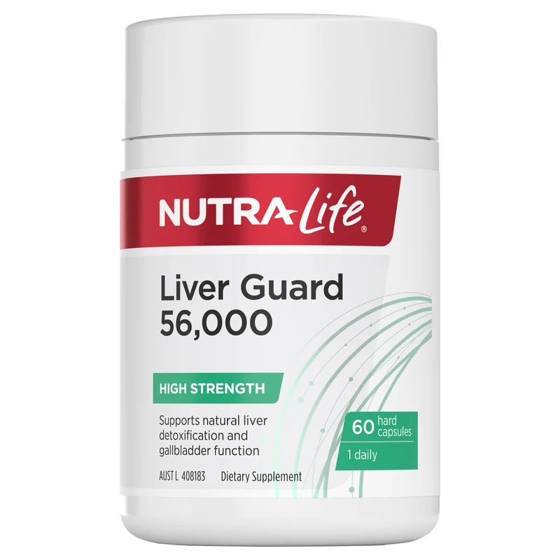 Nutra-Life Liver Guard 56000 Plus Boldo 60 Capsules