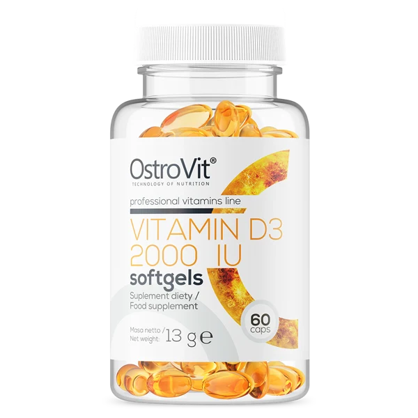 OSTROVIT Vitamin D3 2000 IU (60 Kapseln)