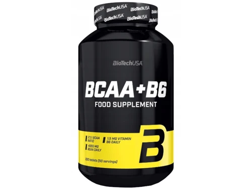 BioTech USA BCAA+ Vitamin B6 100 Tabletten