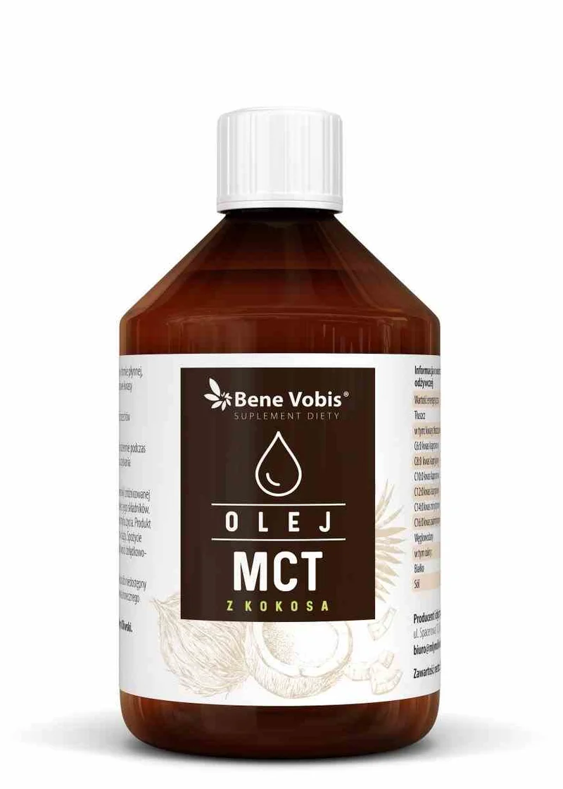 Bene Vobis MCT-Öl aus Kokosnuss 500 ml