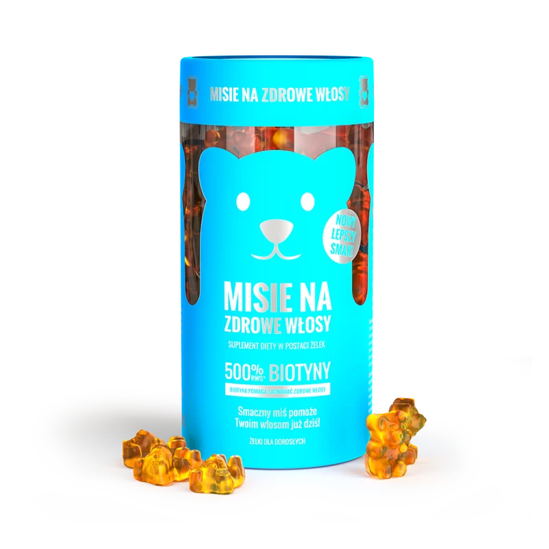 Noble Health Teddybären für gesundes Haar 60 Gele