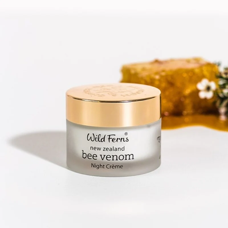 Wild Ferns Bee Venom Night Creme with 80+ Manuka Honey 47g