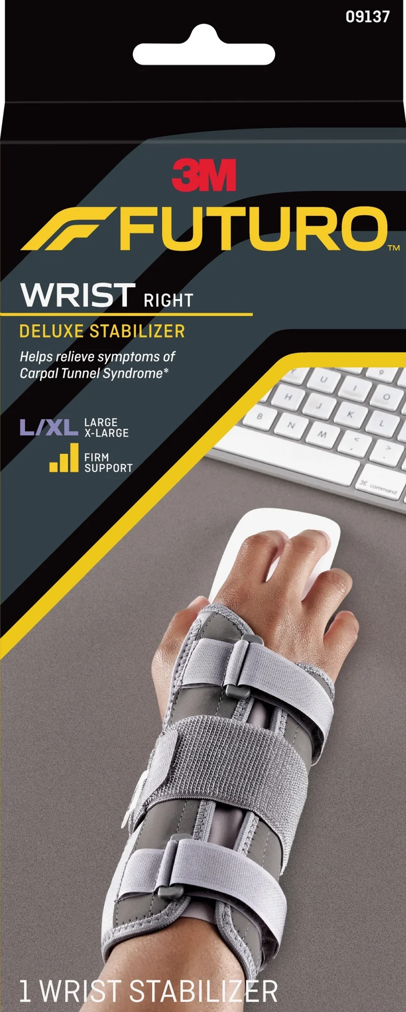 Futuro Deluxe Wrist Stabiliser Right L/XL