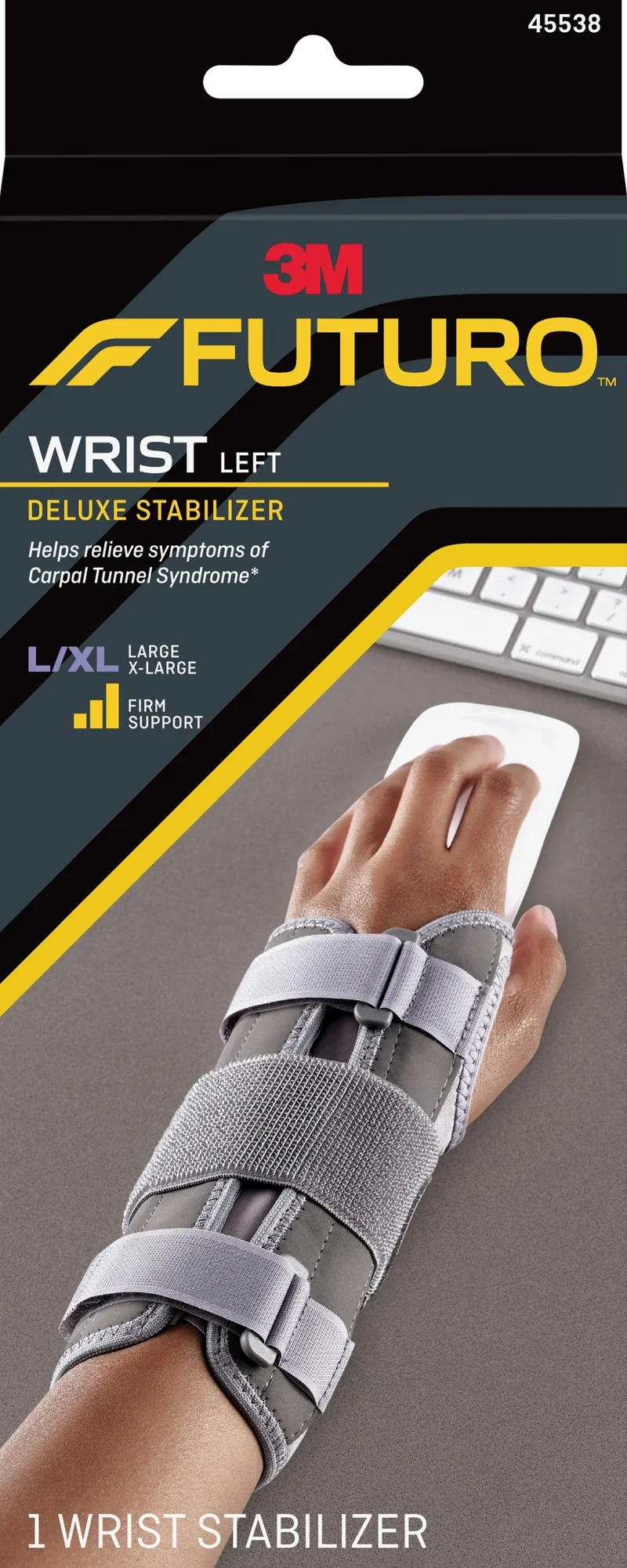 Futuro Deluxe Wrist Stabiliser Left L/XL