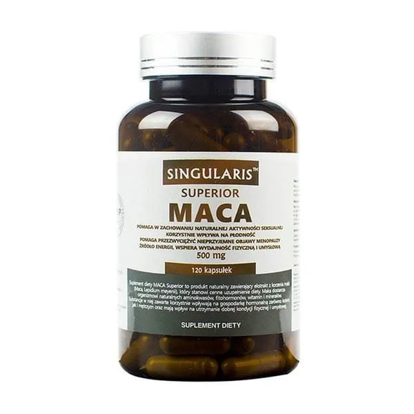 Singularis Superior Maca-Extrakt 500mg 120 Kapseln