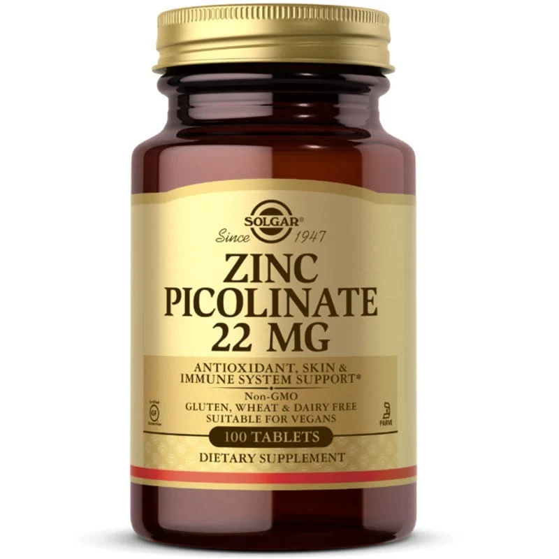 Solgar Zinkpicolinat 22mg 100 Tabletten