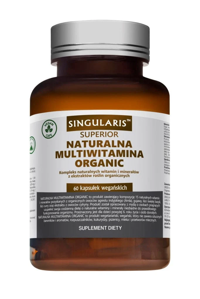 Singularis Superior natürliches Multivitamin Bio 60 vegane Kapseln